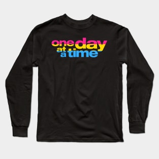 Pan Pride / One Day at a Time Logo Long Sleeve T-Shirt